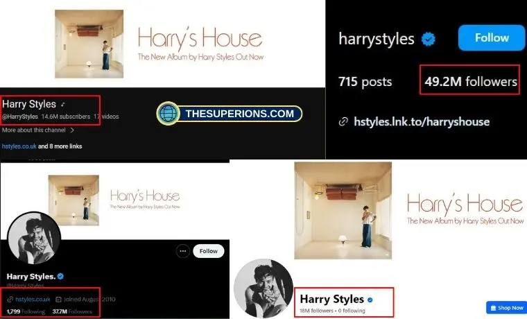  Harry Styles Social Media Presence 