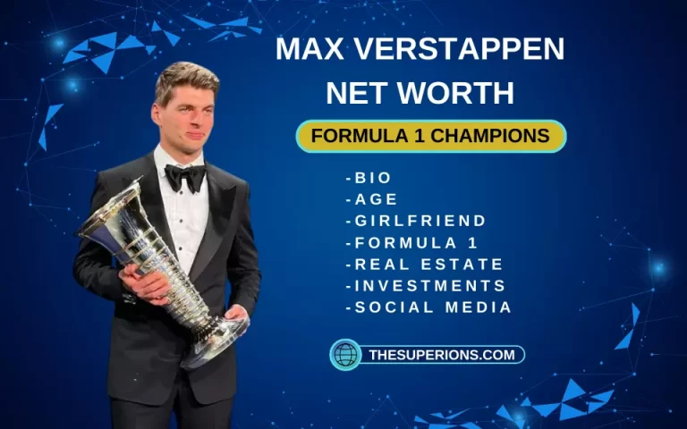 Max Verstappen Net Worth 2023? Earning of F1 Race: thesuperions.com