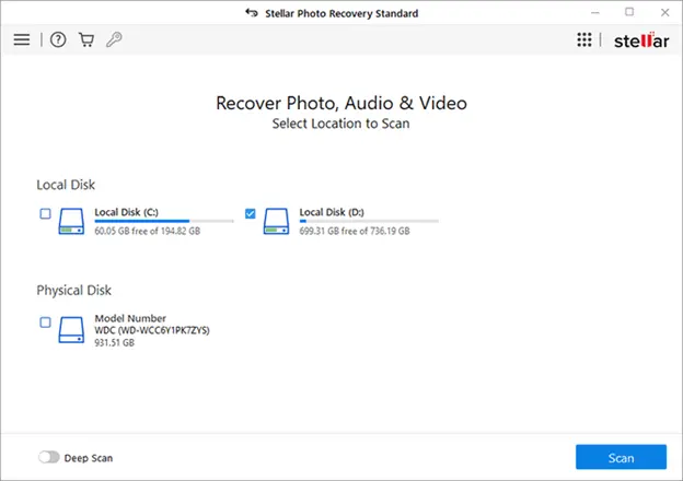 Use Photo Recovery Software