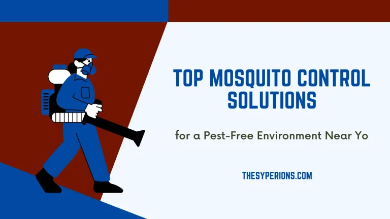 Top Mosquito Control Solutions for a Pest-Free Environment Near You