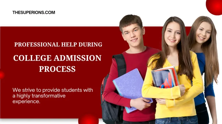 Why You Should Consider Professional Help During the College Admission Process