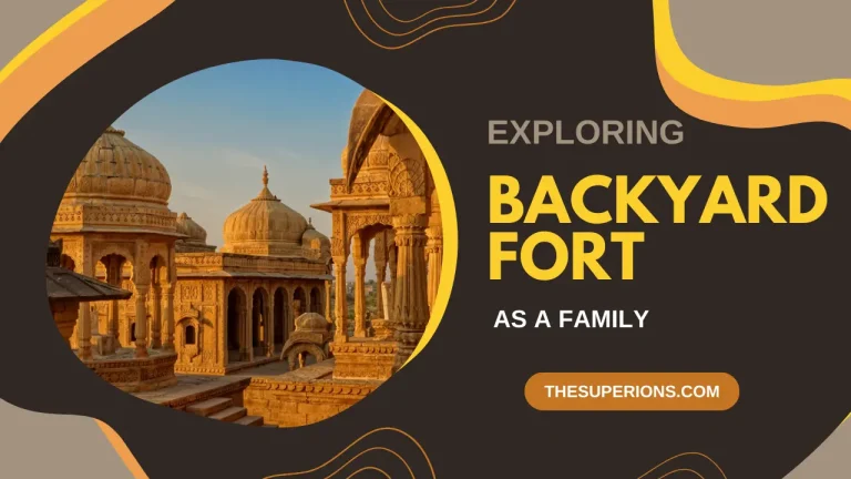 Building a Backyard Fort as a Family