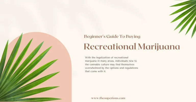 Buying Recreational Marijuana