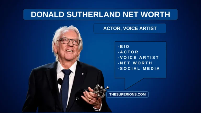 Donald Sutherland Net Worth 2025 Legacy Of Talent & Wealth