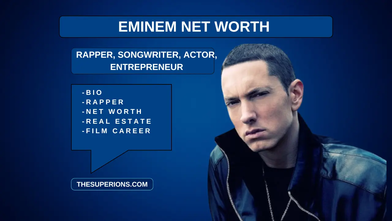 Eminem Net Worth 2025: Full Story of His Money, Career, and Life