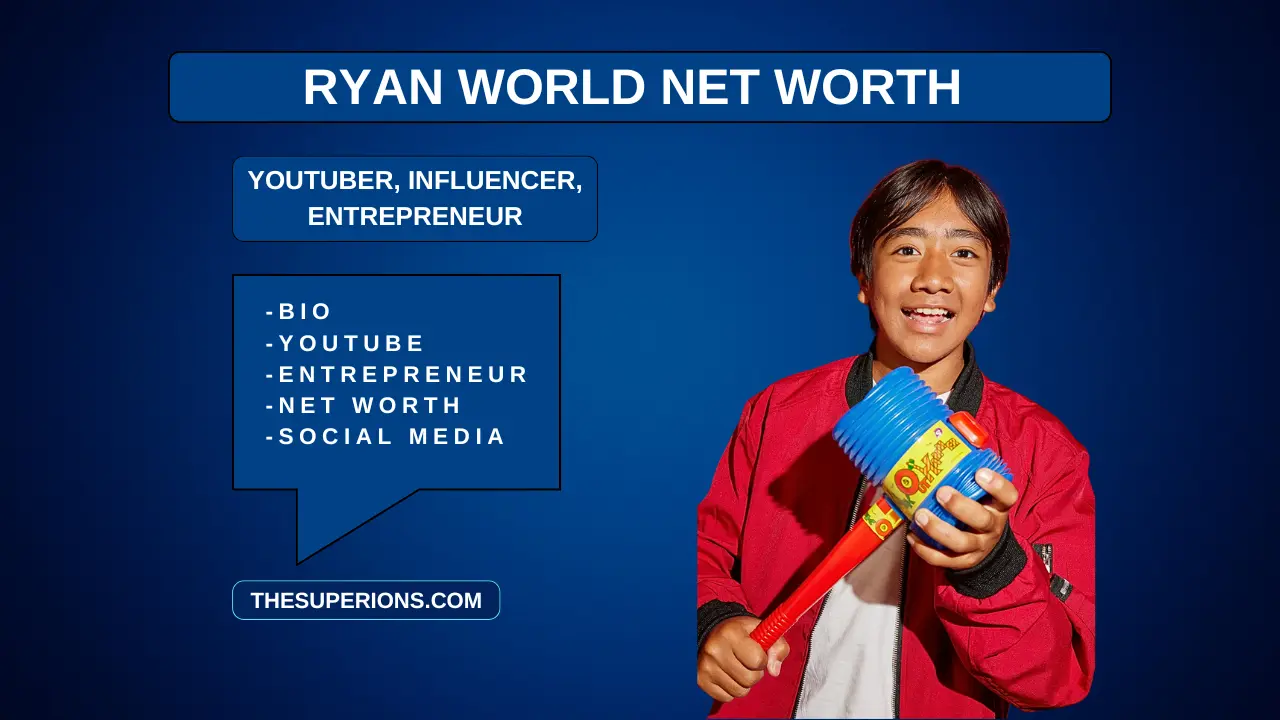 Ryan World Net Worth 2025, Age, Youtube Earning