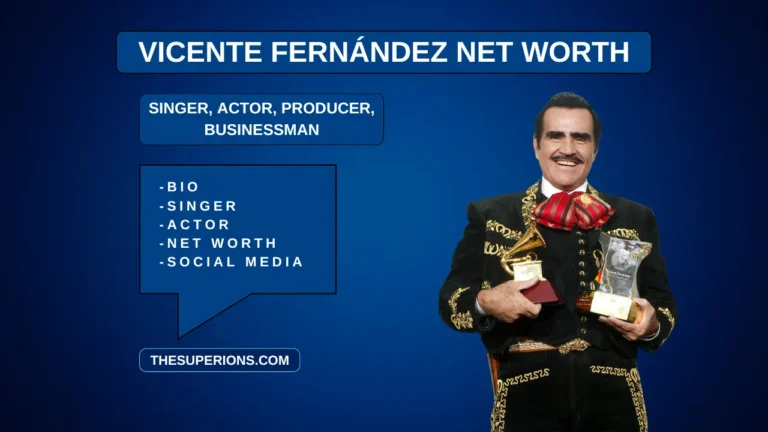 Vicente Fernández Net Worth 2025, Wife, & Cause Of Death