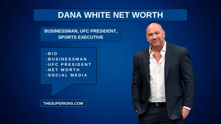 Dana White Net Worth 2025 Family, Career, & Wealth