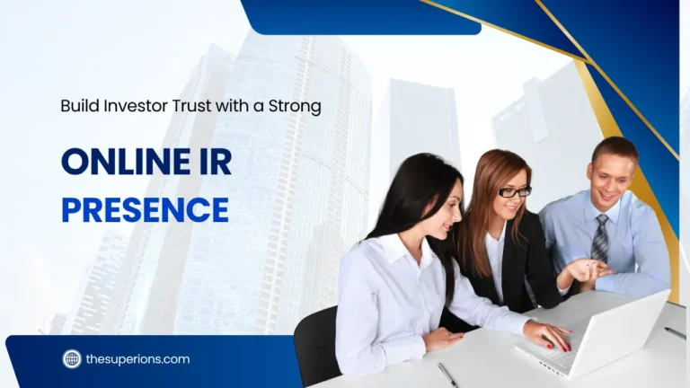 Build Investor Trust with a Strong Online IR Presence